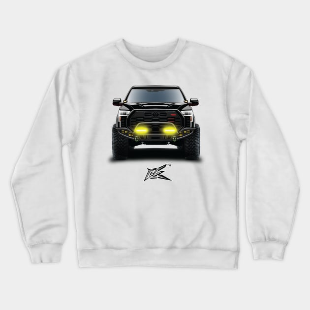 toyota tundra trd pro 2023 black Crewneck Sweatshirt by naquash